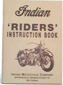 MANUAL RIDER M805 1940-53 ALL INDIANS