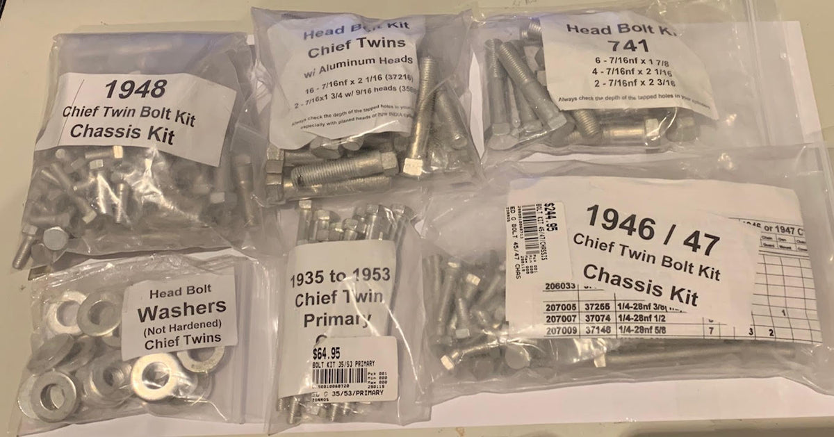 Fastener Kits ZZ – Crazyhorse Indian