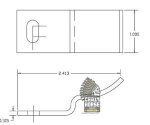 JG-4000 TAIL PIPE BRACKET