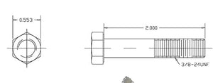 207221 HANDLEBAR MOUNTING BOLT