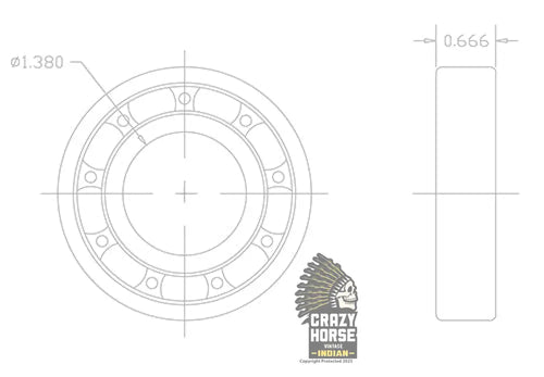 39923 TRANSMISSION BEARING CLUTCH SIDE