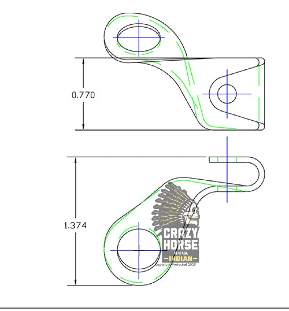 40595 DISTRIBUTOR CABLE BRACKET WE10F2