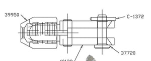 JG-2497 CLEVIS BRAKE CABLE