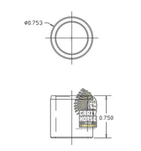 Load image into Gallery viewer, JG-2526 BUSH GIRDER FORK (REPLACES NEEDLE ROLLERS)