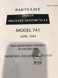 MANUAL TM101484 PARTS 741 SUPERCEDED BY MILITARY SCOUT BIBLE SEE BELOW