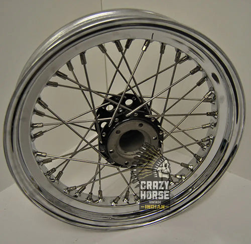 SLC-16 WHEEL 5.00 X 16 TO FIT INDIAN CHIEF 1946 -1953 ALSO FITS FOURS WITH INTERCHANGEABLE WHEELS