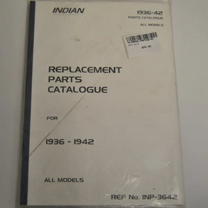 Manual Replacement  Parts Catalogue 36 to 42