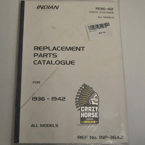 Manual Replacement  Parts Catalogue 36 to 42