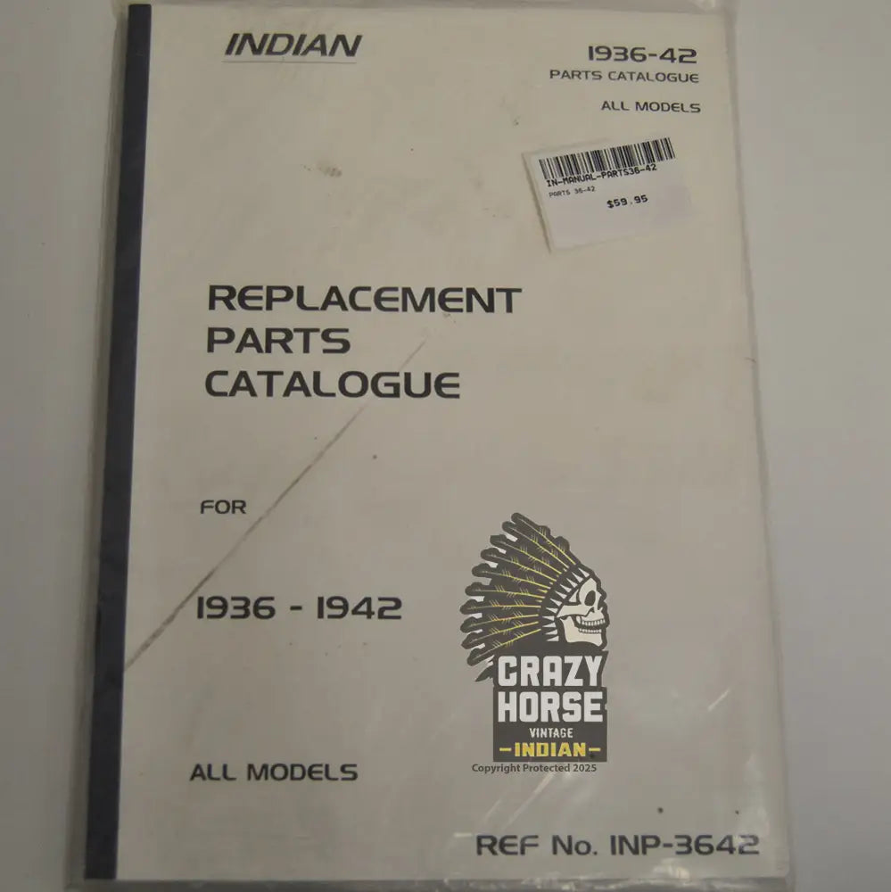 Manual Replacement  Parts Catalogue 36 to 42