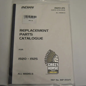 Manual Replacement  Parts Catalogue 20 to 25