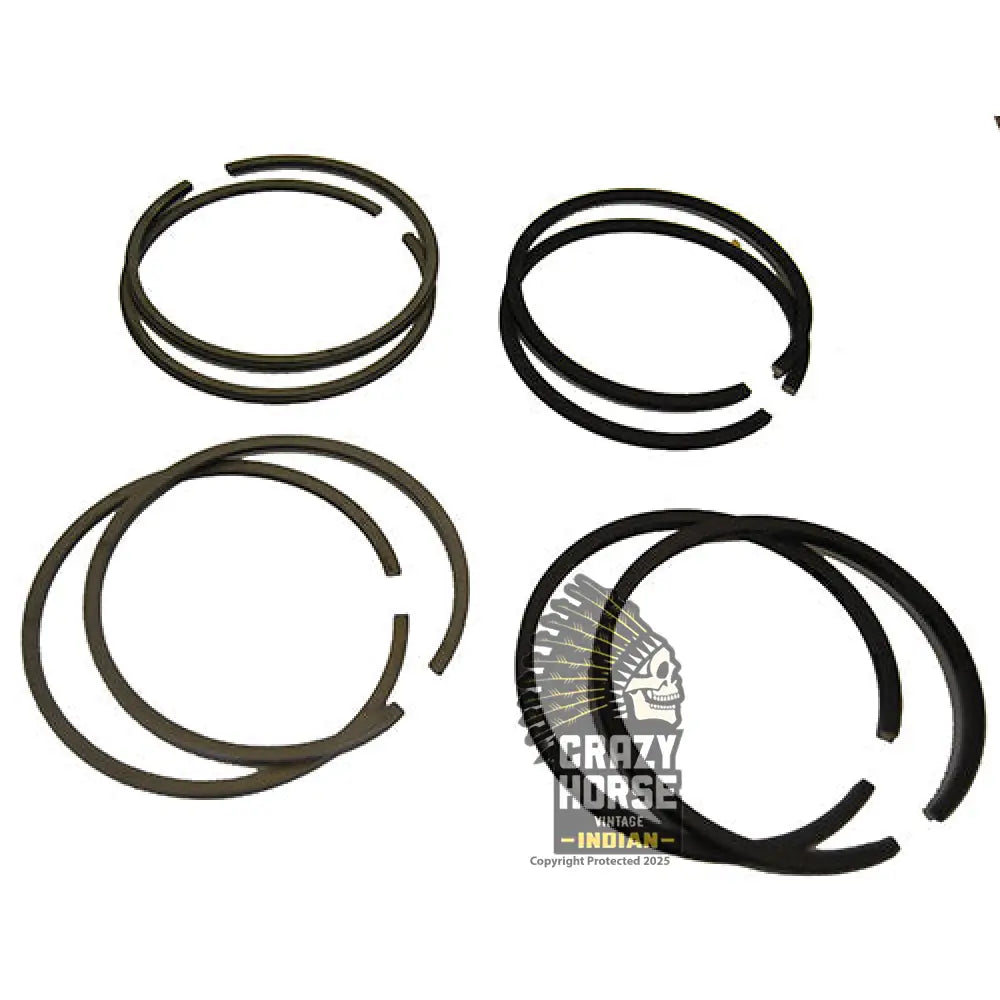 JG-2943 PISTON RING SET FOR CHIEF ENGINE MAHLE (GERMANY)