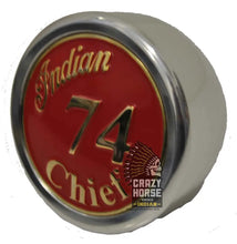 Load image into Gallery viewer, Shifter Knob SSI71474 Chief 74 Red Gold