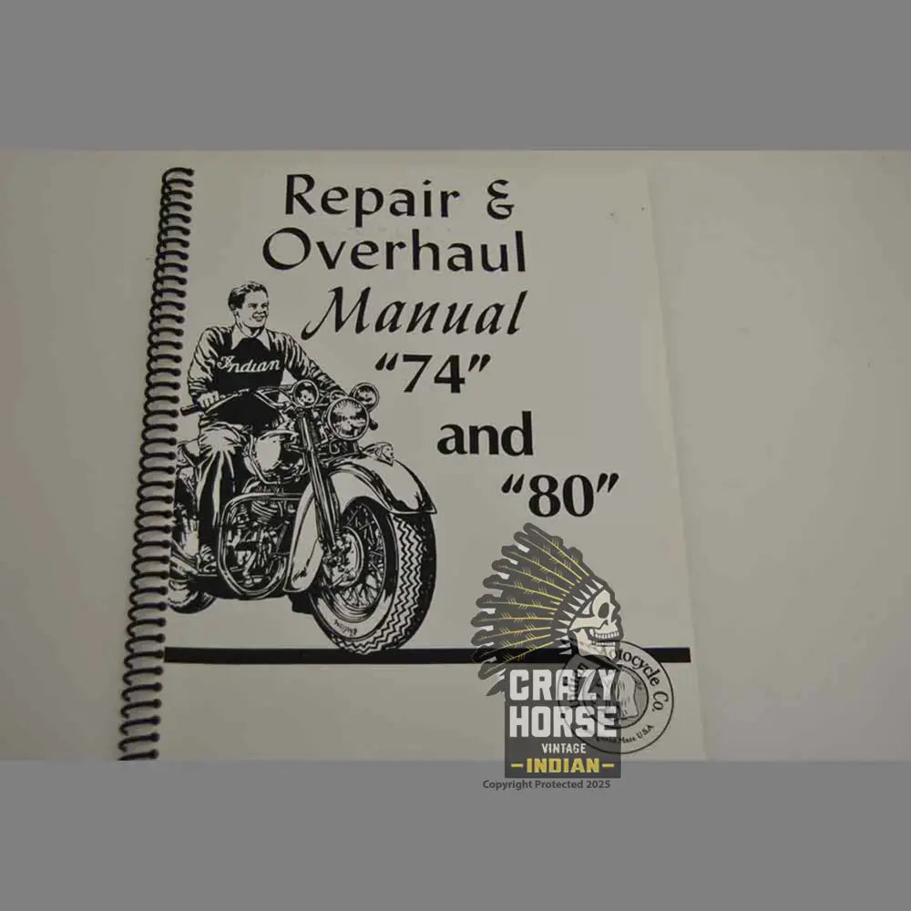 675007 WORKSHOP MANUAL FOR CHIEF 74 & 80 (JG-3114)