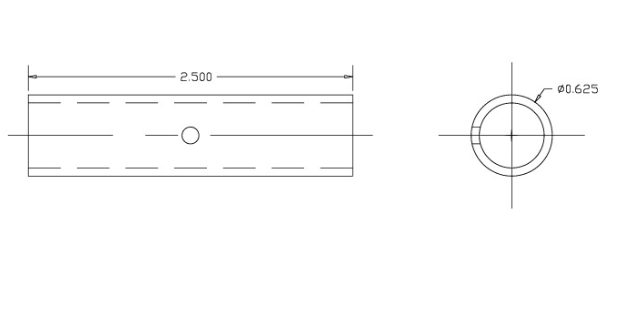 100477 FR LEAFSPRING BUSH