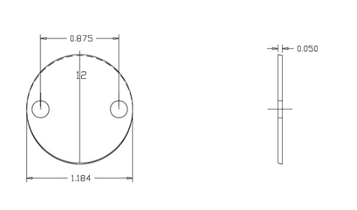 1247-26 No 12 Throttle door 1