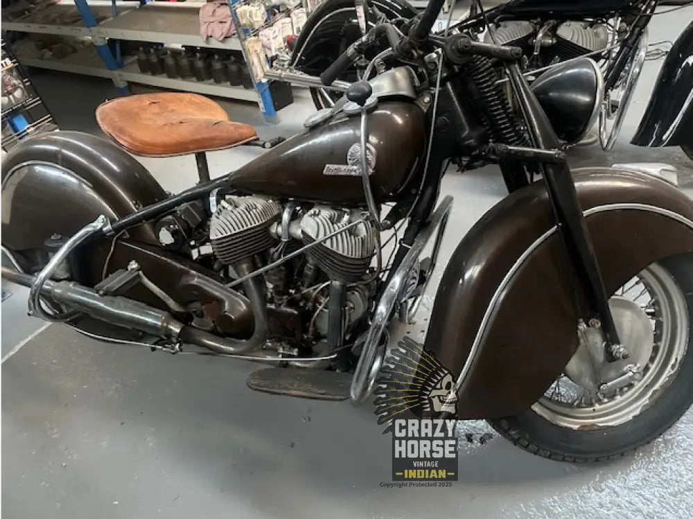 1946 Indian Chief 1200cc 3 sp 12v LH throttle