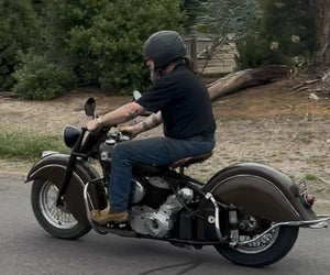 1946 Indian Chief 1200cc 3 sp 12v LH throttle