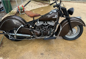 1946 Indian Chief 1200cc 3 sp 12v LH throttle