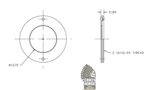 20B17 TRANSMISSION LOCK NUT EARLY