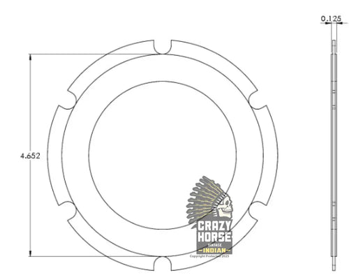 27B204 FRICTION PLATE