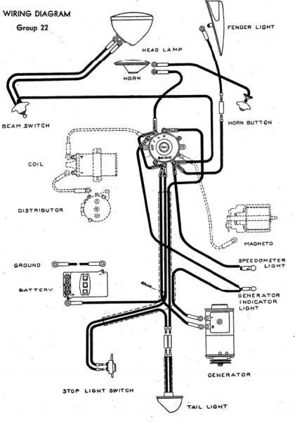 1948 AND UP WIRING DIAGRAM