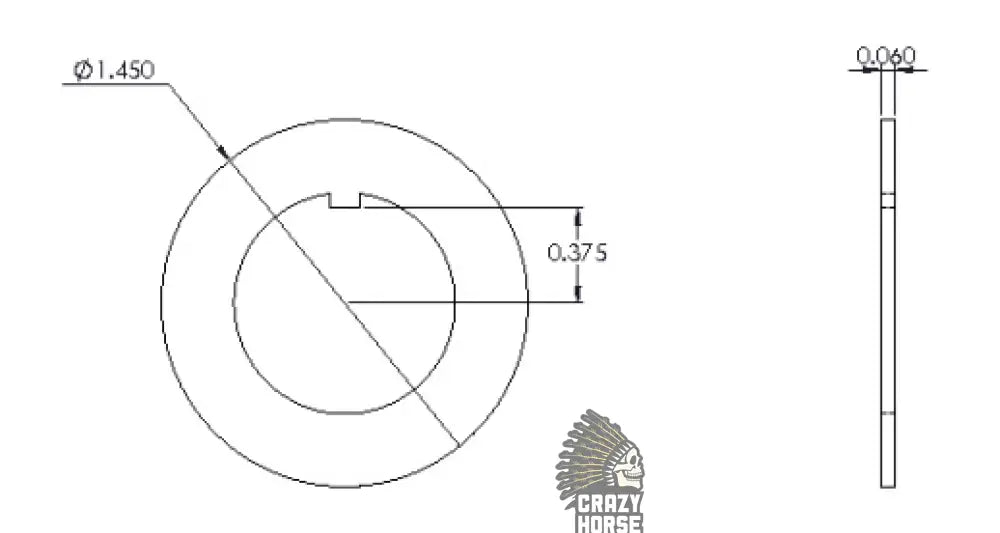 35B776 LOCK TAB FR HUB