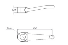 Load image into Gallery viewer, 38242 BELL CRANK LEVER