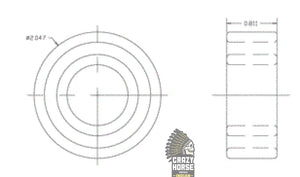 40446 BALL BEARING, double row, shielded and lifetime lubricated