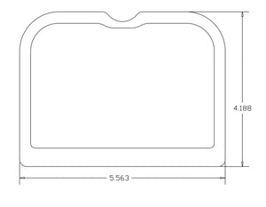 41351 ROCKER COVER GASKET 4