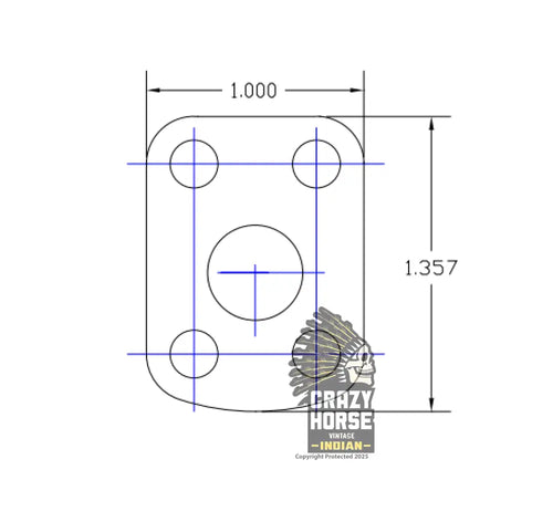 41439 GASKET OIL PRESSURE