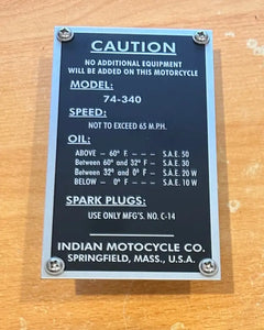 44736S SCREW INFO PLATE MOUNTING