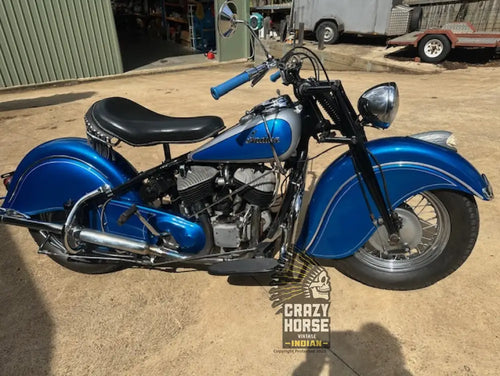 1948 CANDY BLUE / SILVER INDIAN CHIEF