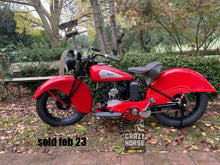 Load image into Gallery viewer, 1940 INDIAN JUNIOR SCOUT 500CC V-TWIN 3 SPEED