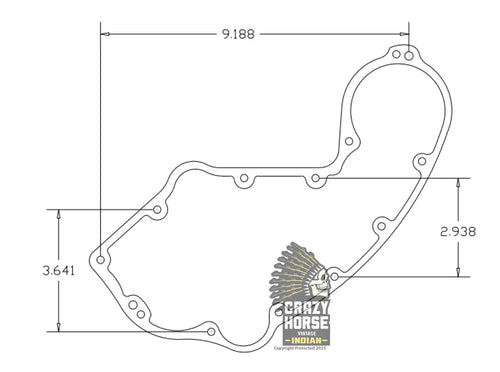 74051 CAM COVER GASKET