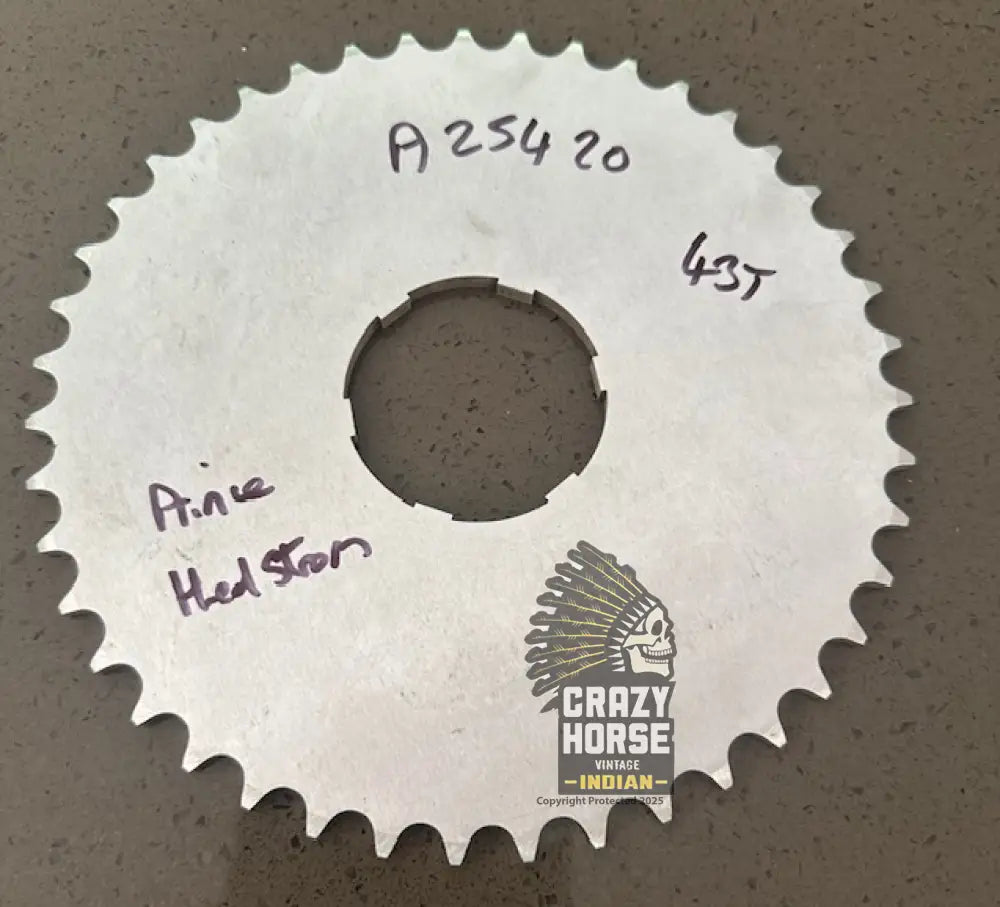 A25420 43T REAR SPROCKET