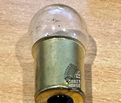 TAILLAMP BA15 GLOBE 6V 8W SUITABLE FOR VINTAGE AMERICAN BIKES