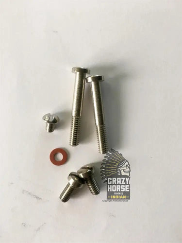 Oil pump screw set, Scout 1931-32 (6 pcs)