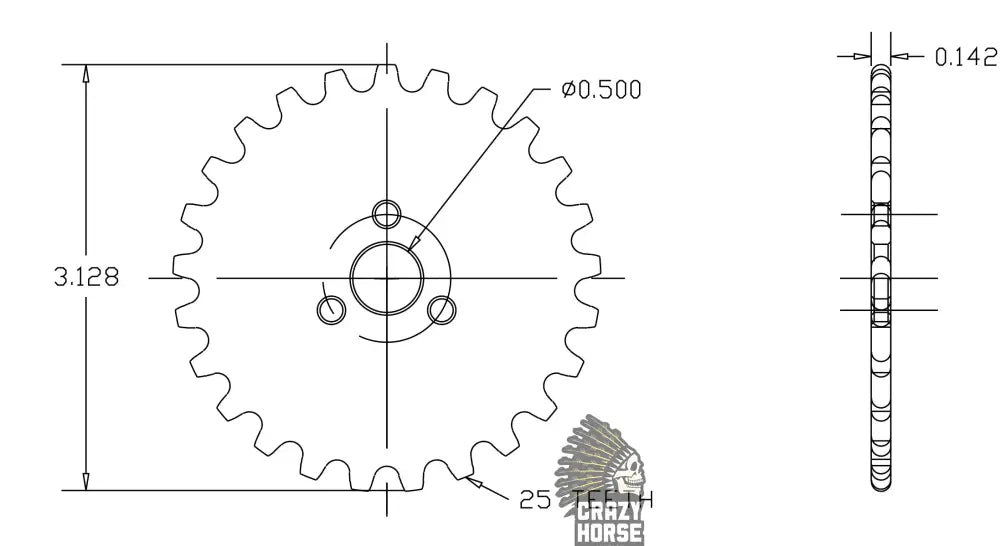 39323 GENE DRIVE SPROCKET