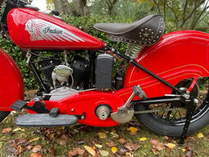 1940 INDIAN JUNIOR SCOUT 500CC V-TWIN 3 SPEED