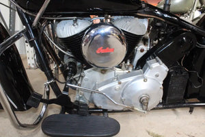 1948 Indian Chief 1200cc 3 speed in Gloss Black