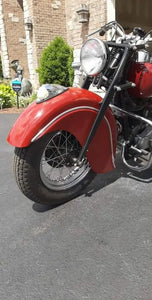 1946 Indian Chief 1200cc Red 3 Speed Matching numbers