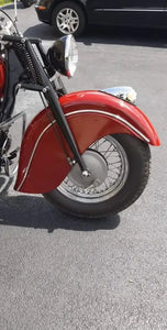 1946 Indian Chief 1200cc Red 3 Speed Matching numbers