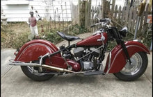 Load image into Gallery viewer, 1946 Indian Chief 1200cc Red 3 Speed Matching numbers