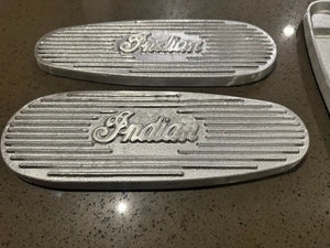 JG-2289 Z FOOTBOARDS, INDIAN SCRIPT FLOORBOARDS (NOT POLSIHED) PAIR