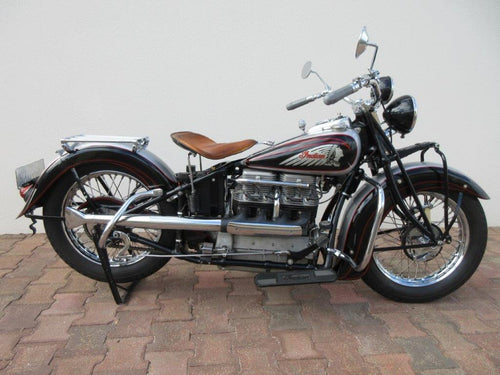 1938 Indian Four Cylinder completely restored.