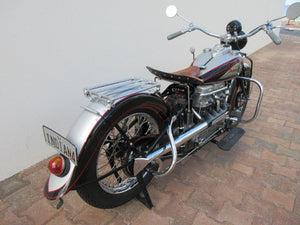 1938 Indian Four Cylinder completely restored.