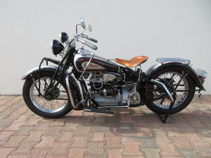 1938 Indian Four Cylinder completely restored.