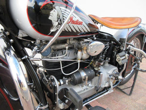 1938 Indian Four Cylinder completely restored.