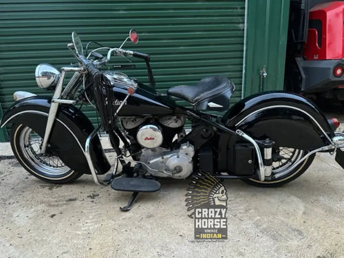 1948 Indian Chief 1200cc 3 speed in Gloss Black