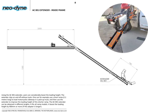 Neo-Dyne Motorcycle Loader Specifications